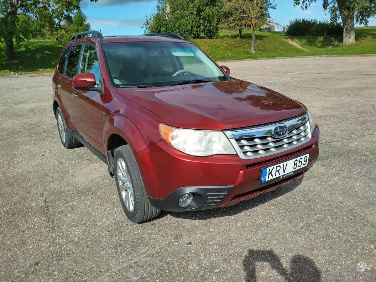 Subaru Forester 2011 — rear view