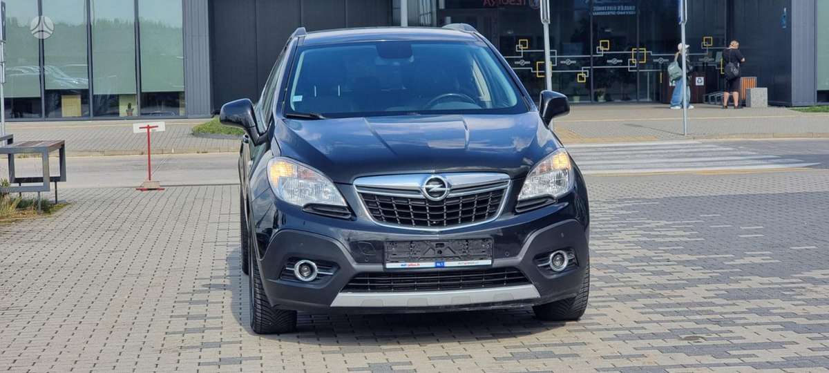 Opel Mokka 2014 — вигляд ззаду