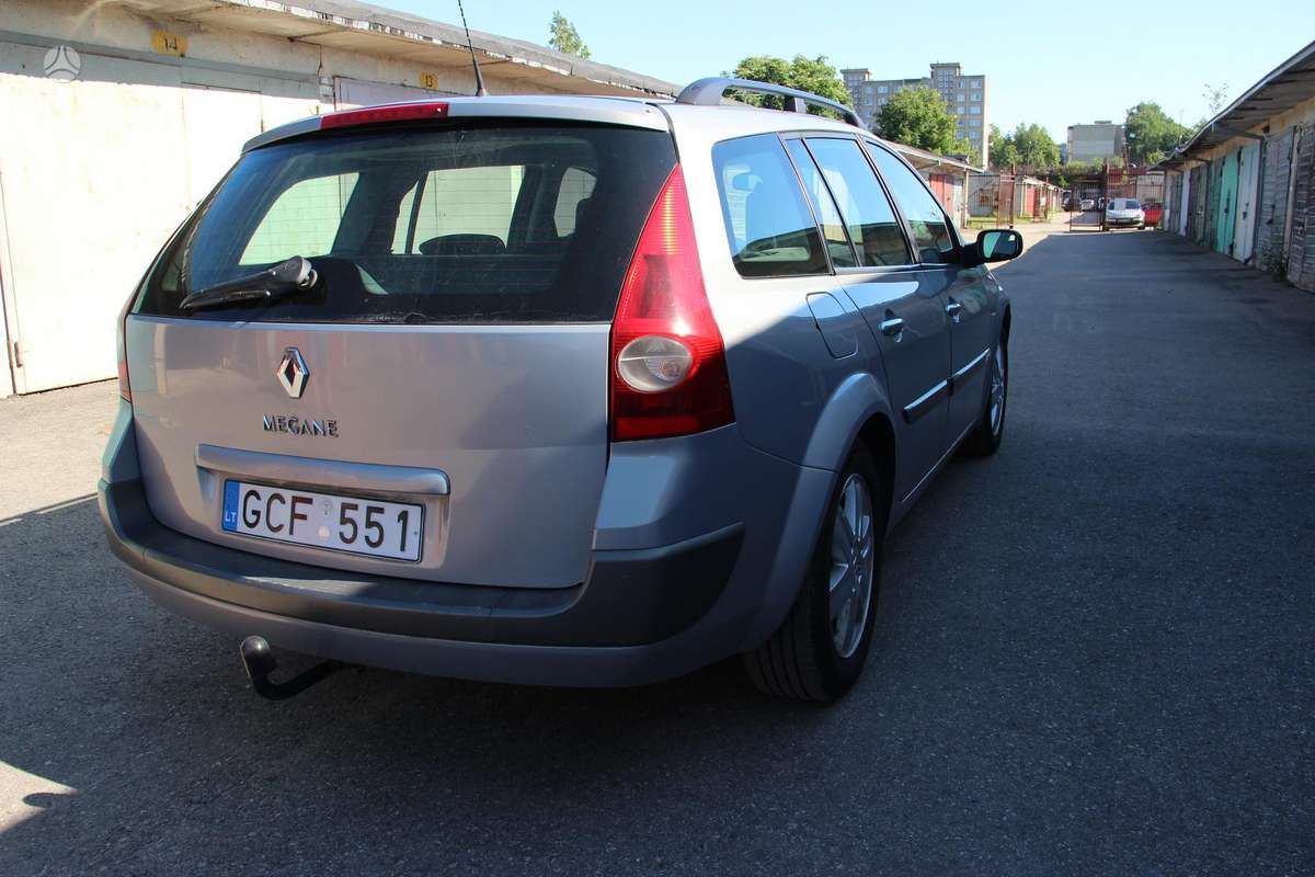 Renault Megane 2006 — двигун 1998 cm³, 135 HP (99kW)