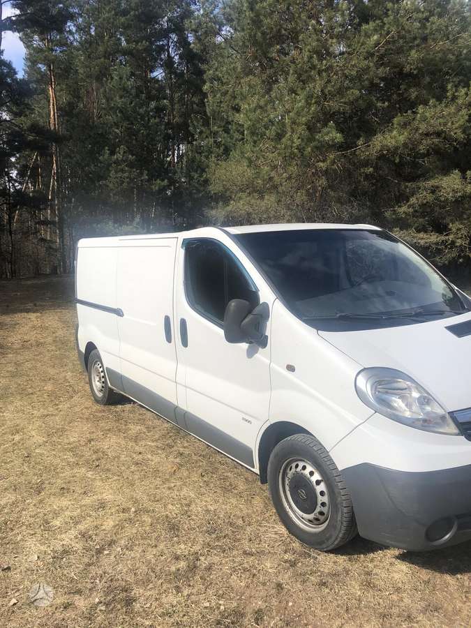 Opel Vivaro 2007 — rear view