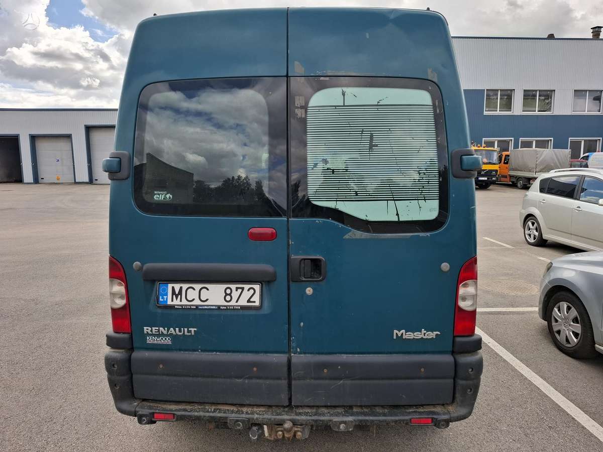 Renault Master 2007 — engine 2464 cm³, 120 HP (88kW)