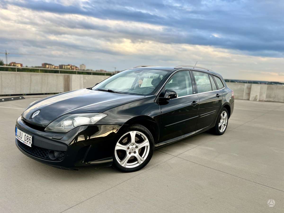 Renault Laguna 2008 — вигляд ззаду