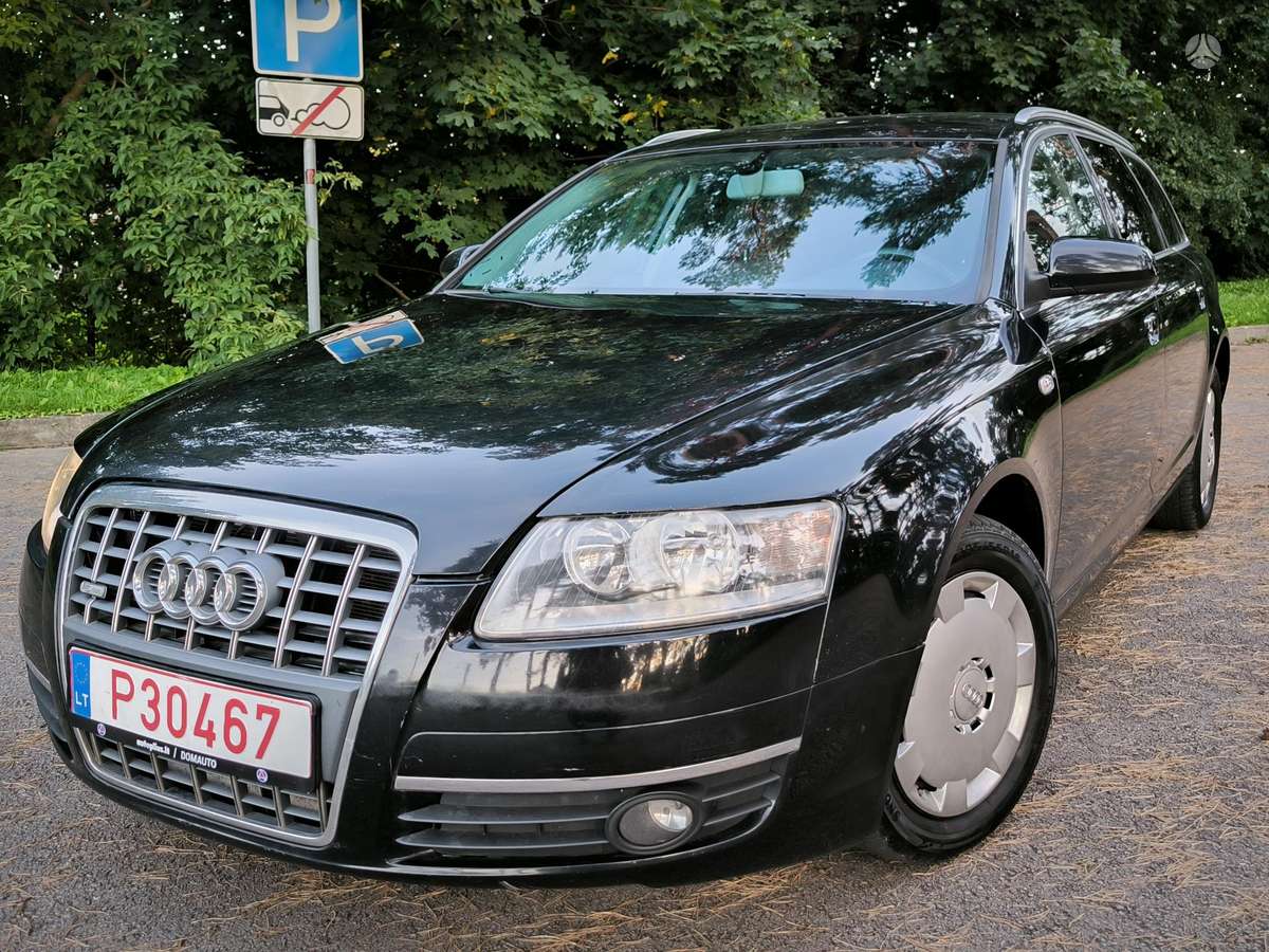 Audi A6 2008 — rear view