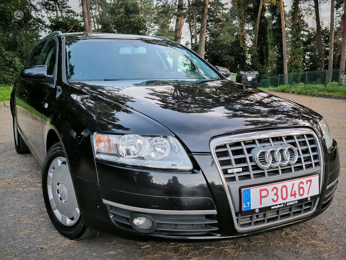 Audi A6 2008 — interior