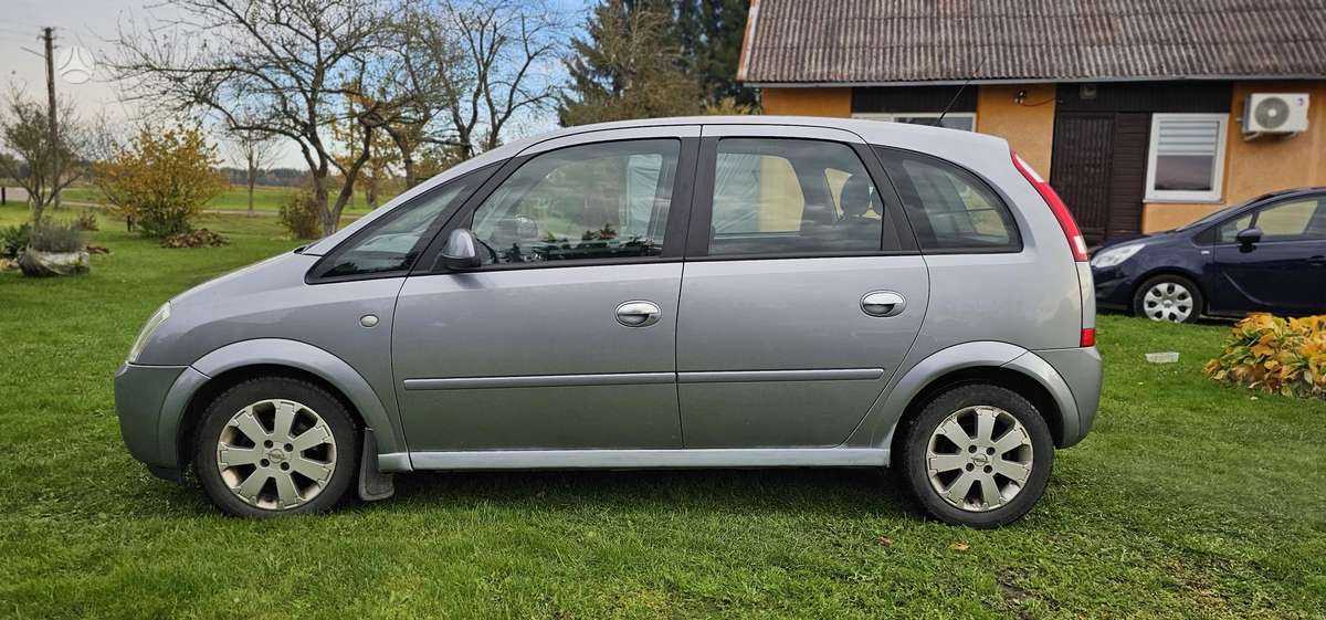 Opel Meriva 2004 — engine 1598 cm³, 87 HP (64kW)