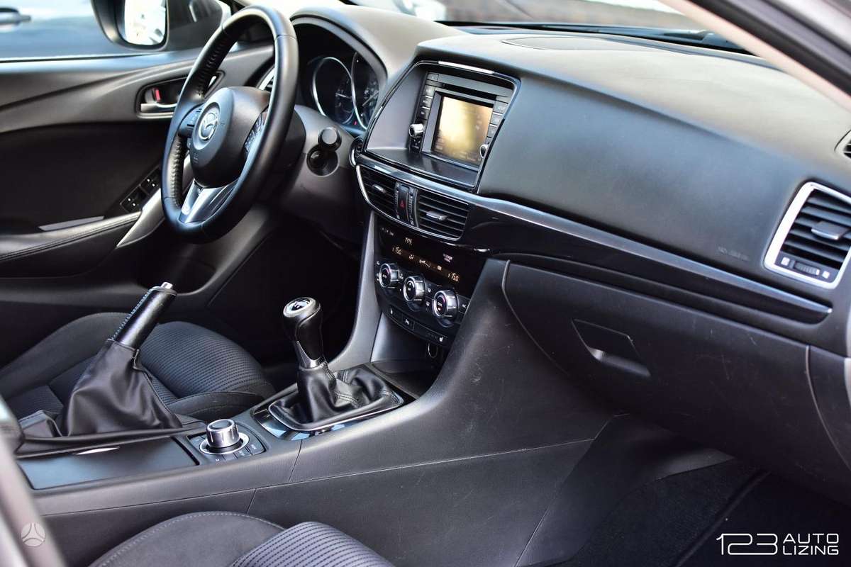 Mazda 6 2014 — rear view