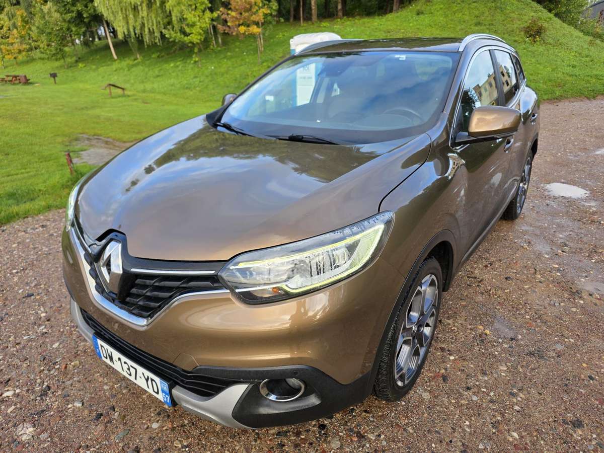 Renault Kadjar 2015 — rear view