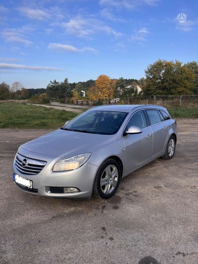 Opel Insignia 2010 — вигляд ззаду