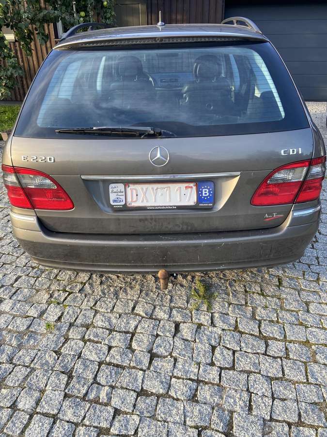 Mercedes-Benz E220 2007 — rear view