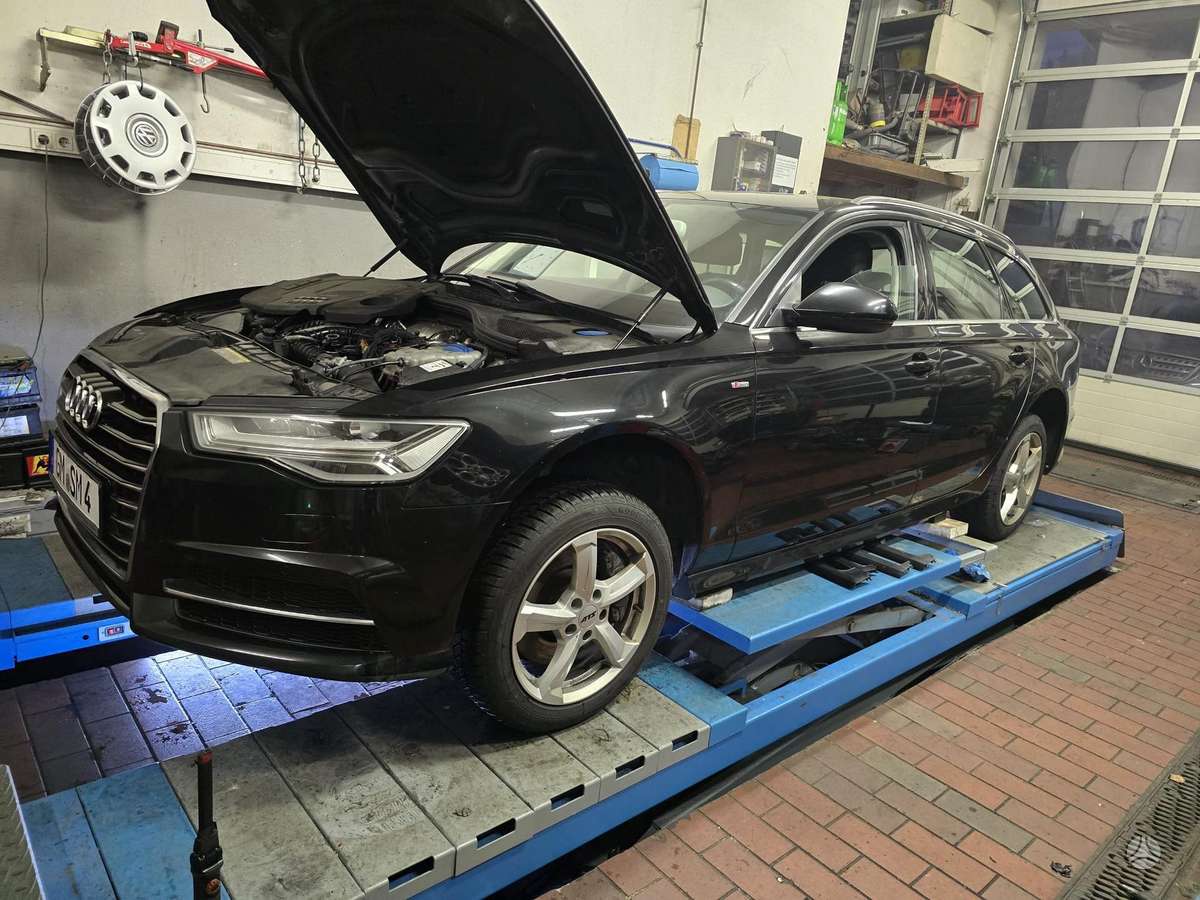 Audi A6 2015 — rear view