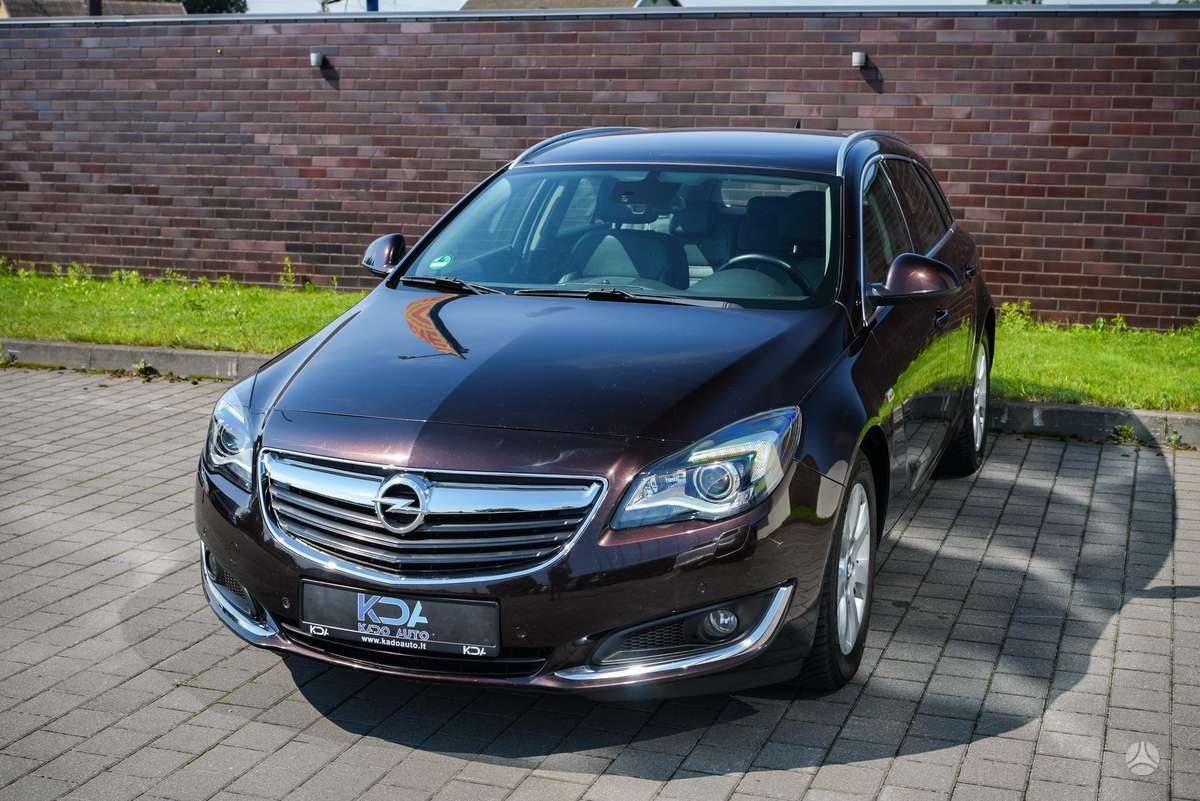 Opel Insignia 2014 — engine 1956 cm³, 194 HP (143kW)