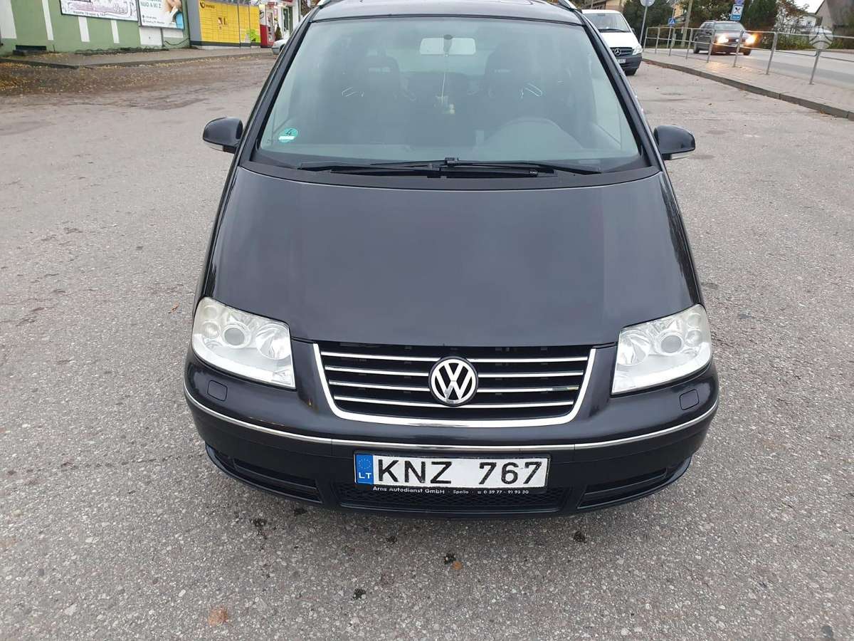 Volkswagen Sharan 2005 — interior