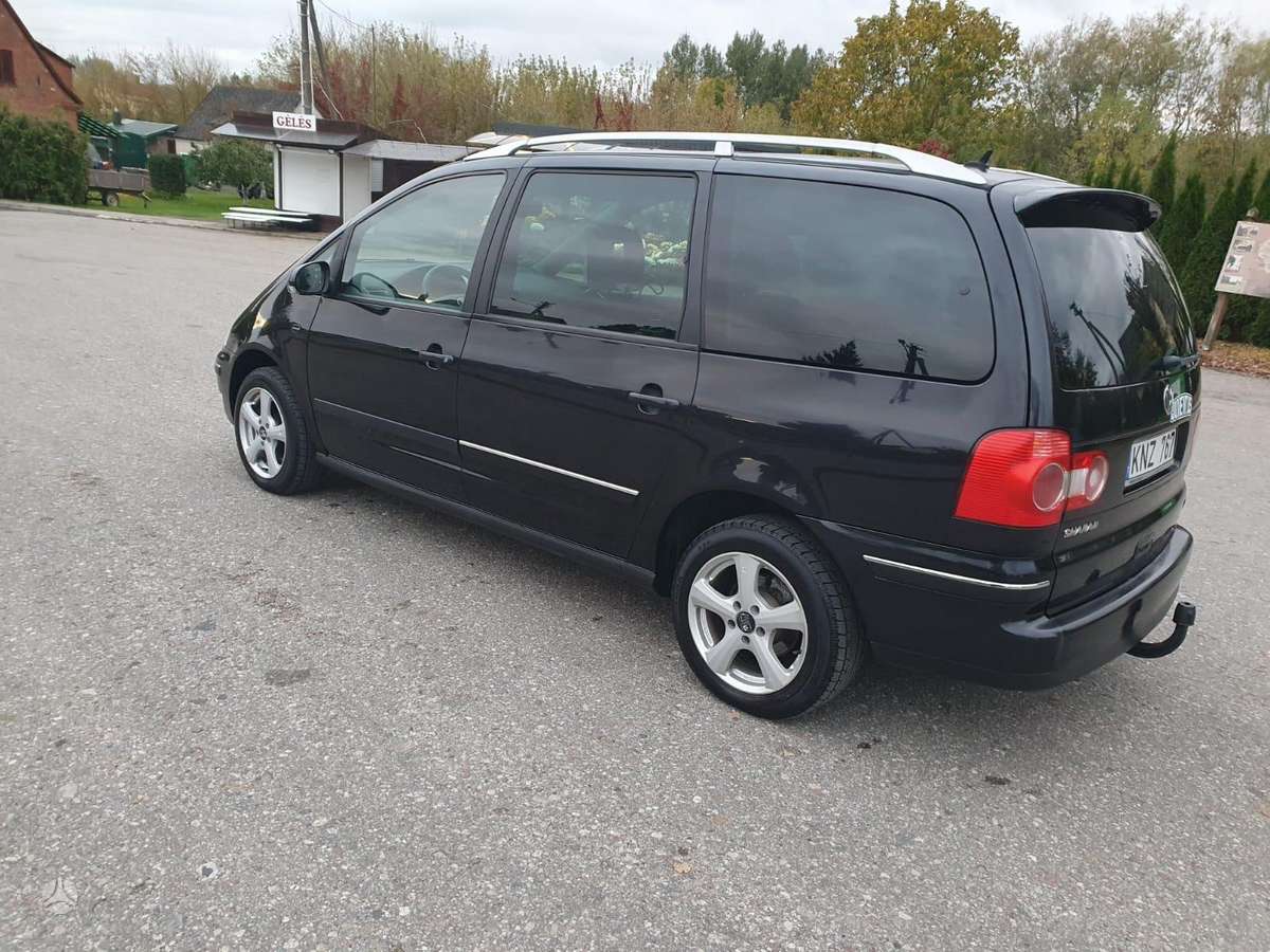 Volkswagen Sharan 2005 — engine 1900 cm³, 131 HP (96kW)