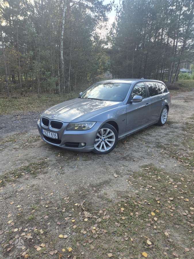 BMW 318 2009 — rear view