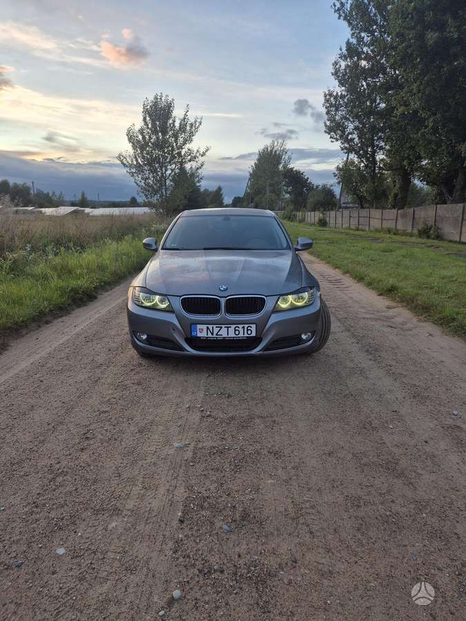 BMW 318 2009 — rear view