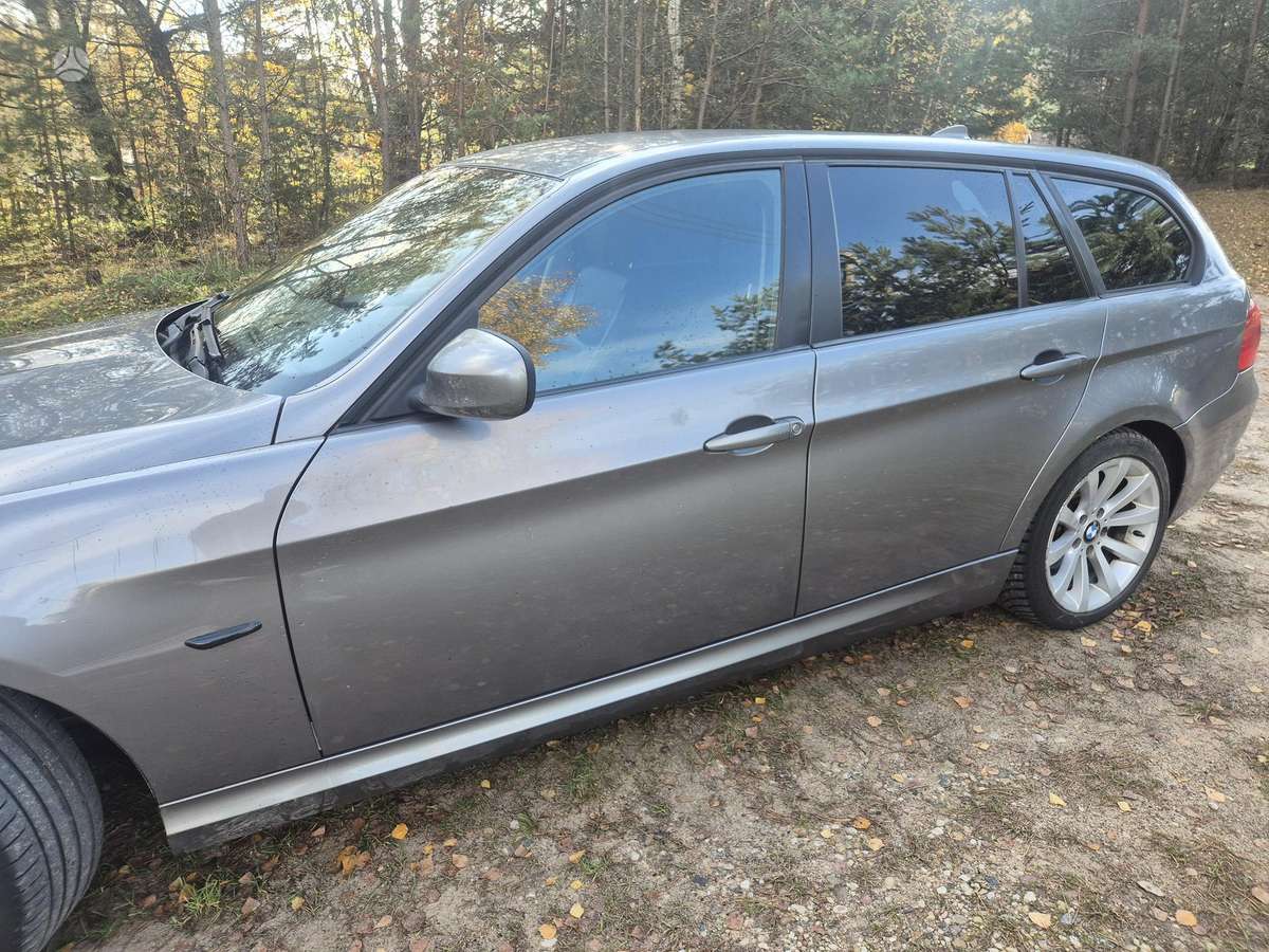 BMW 318 2009 — interior