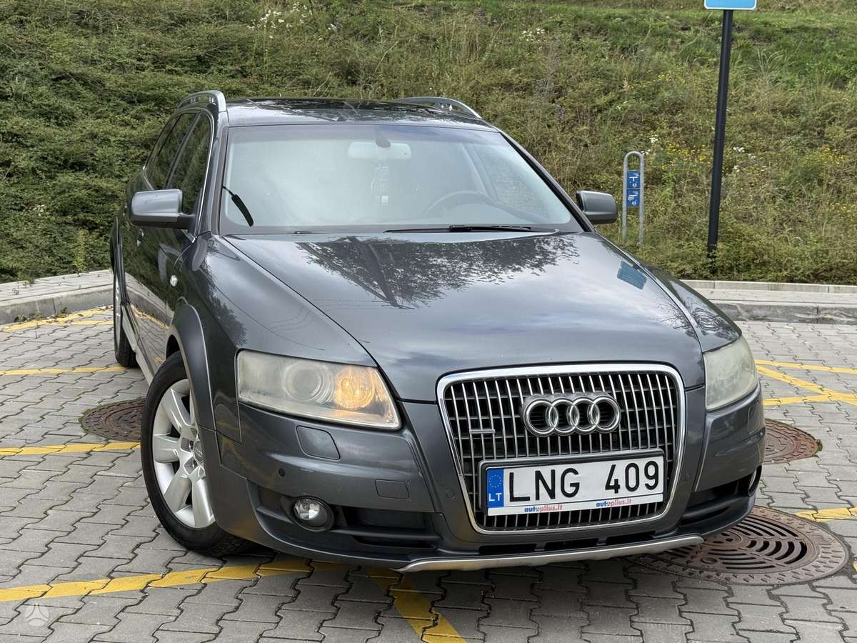 Audi A6 2007 — rear view