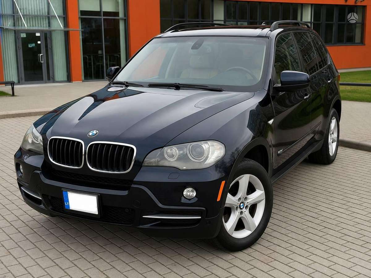 BMW X5 2007 — вигляд ззаду