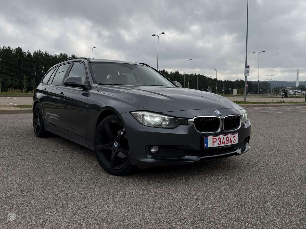BMW 318 2013 — interior