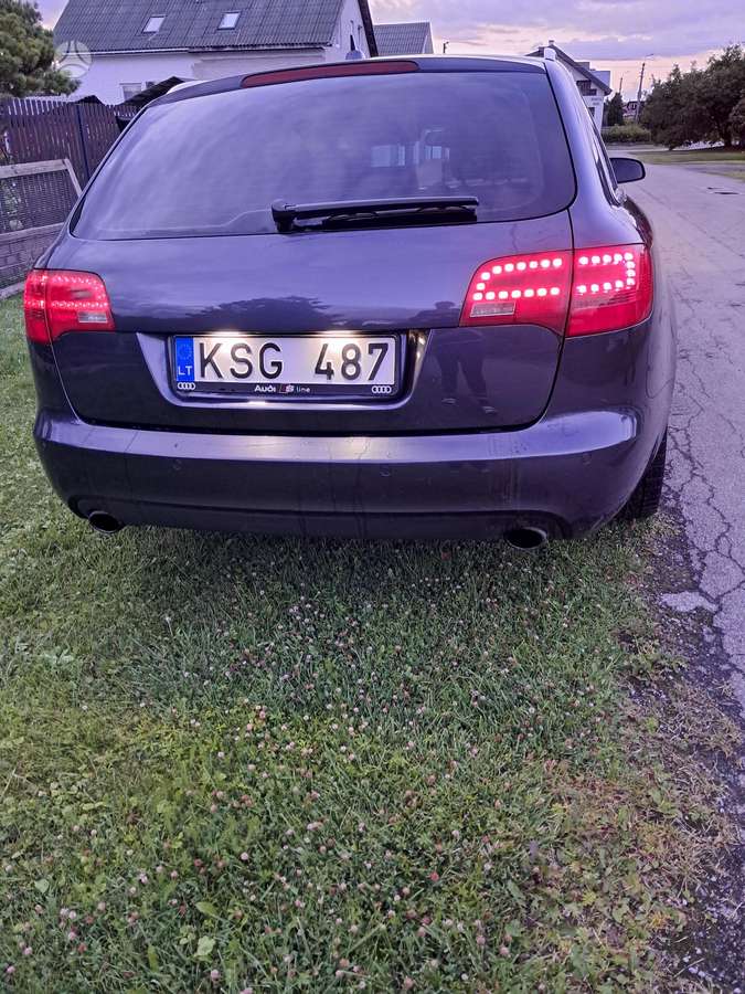 Audi A6 2008 — rear view
