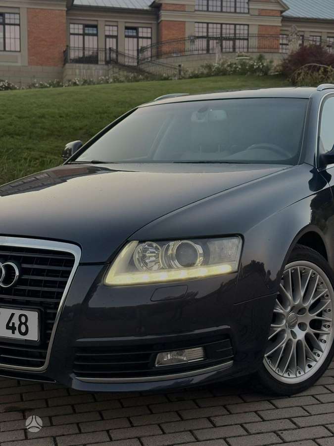 Audi A6 2011 — rear view