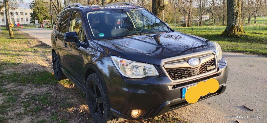 Subaru Forester 2014 — rear view