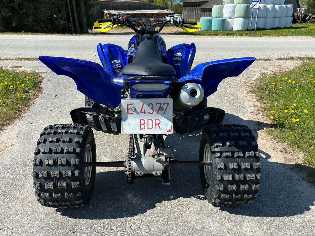 Yamaha Raptor 2007 — interior