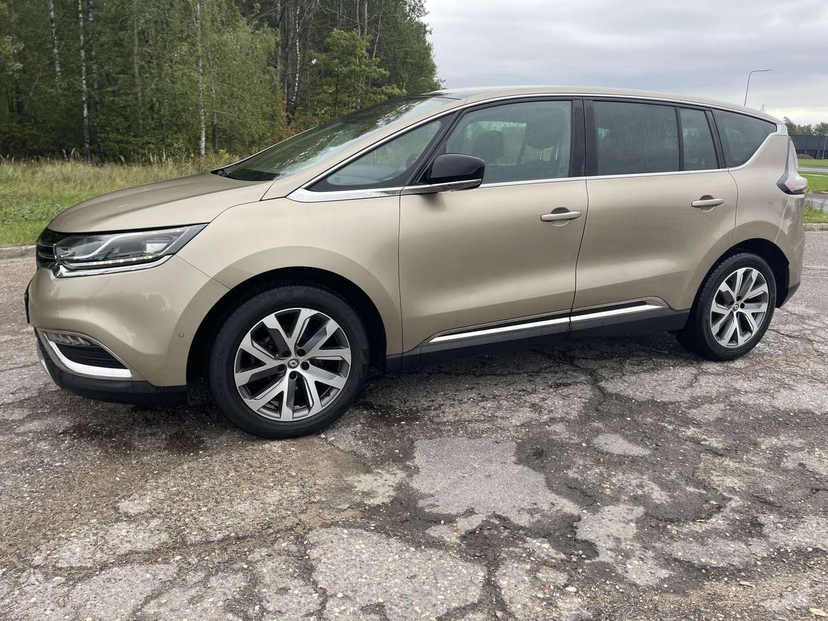Renault Espace 2015 — вигляд ззаду