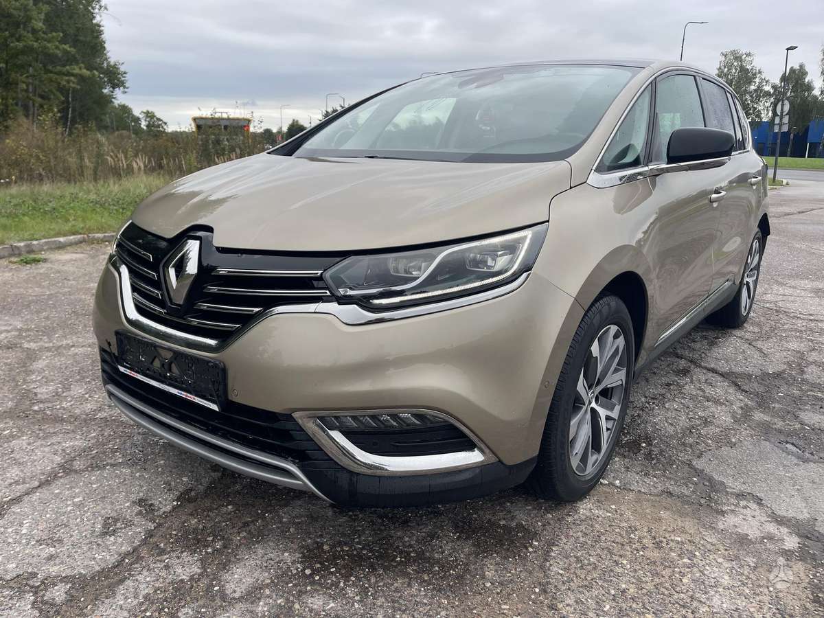 Renault Espace 2015 — салон
