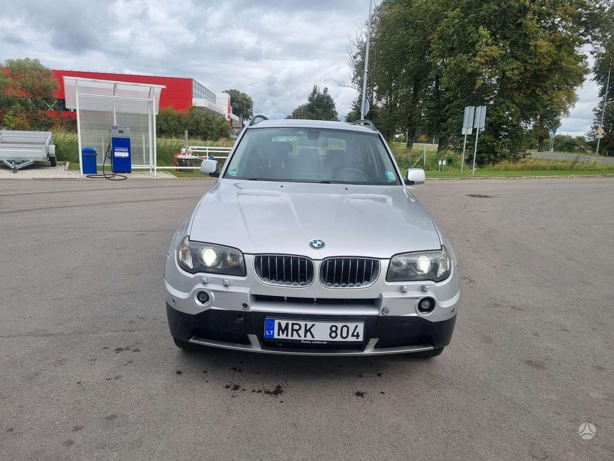 BMW X3 2007 — interior