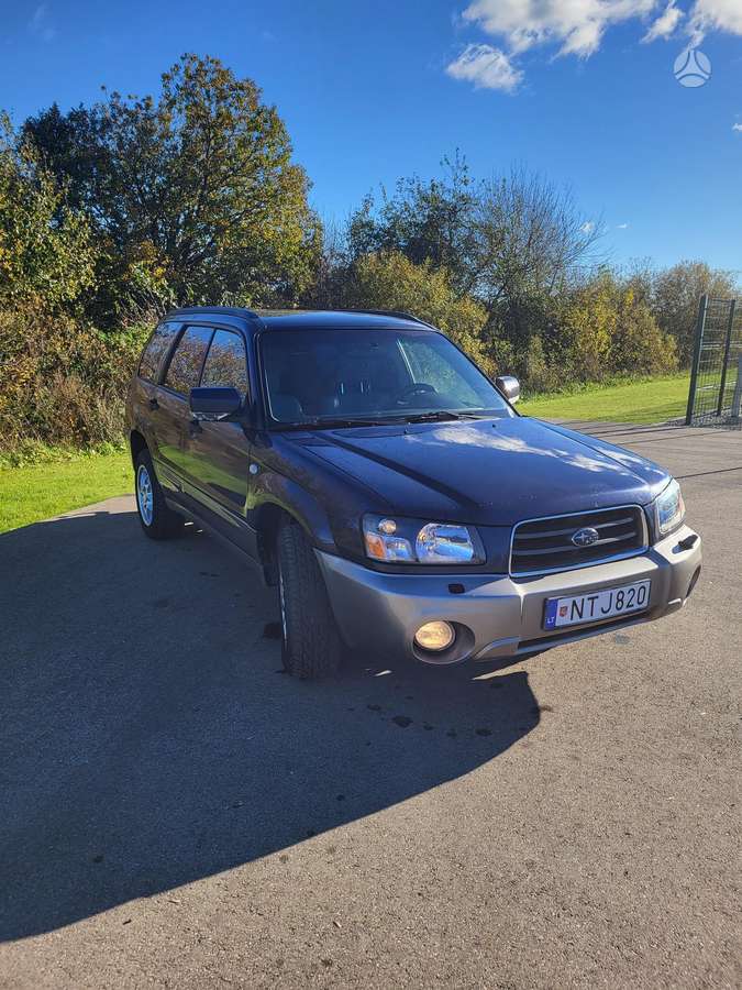Subaru Forester 2004 — вигляд ззаду