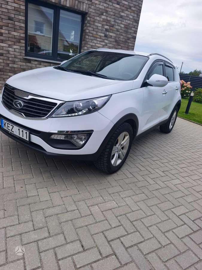 Kia Sportage, 2012 — vehicle for AFU from Europe