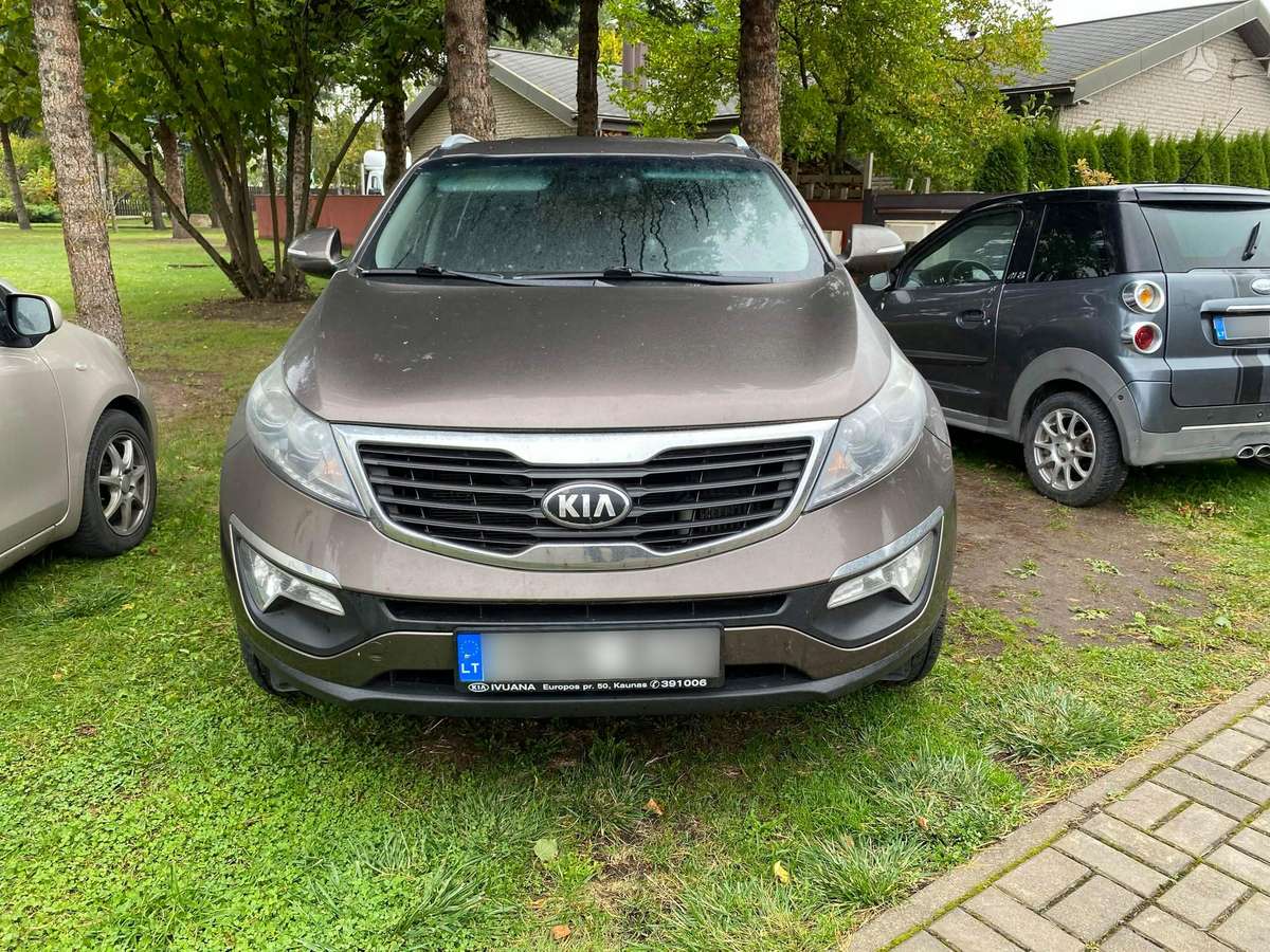 Kia Sportage 2014 — вигляд ззаду