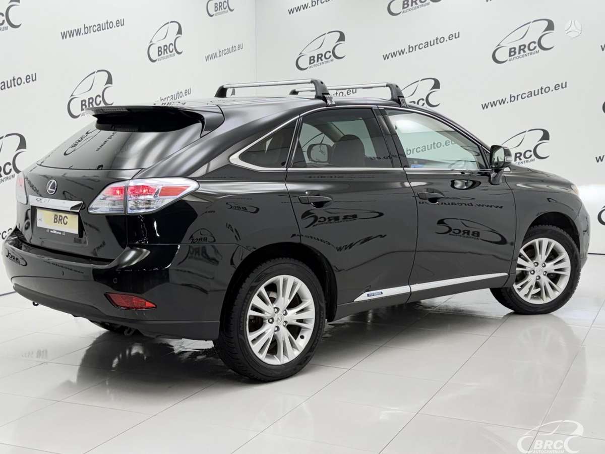Lexus RX 2012 — салон
