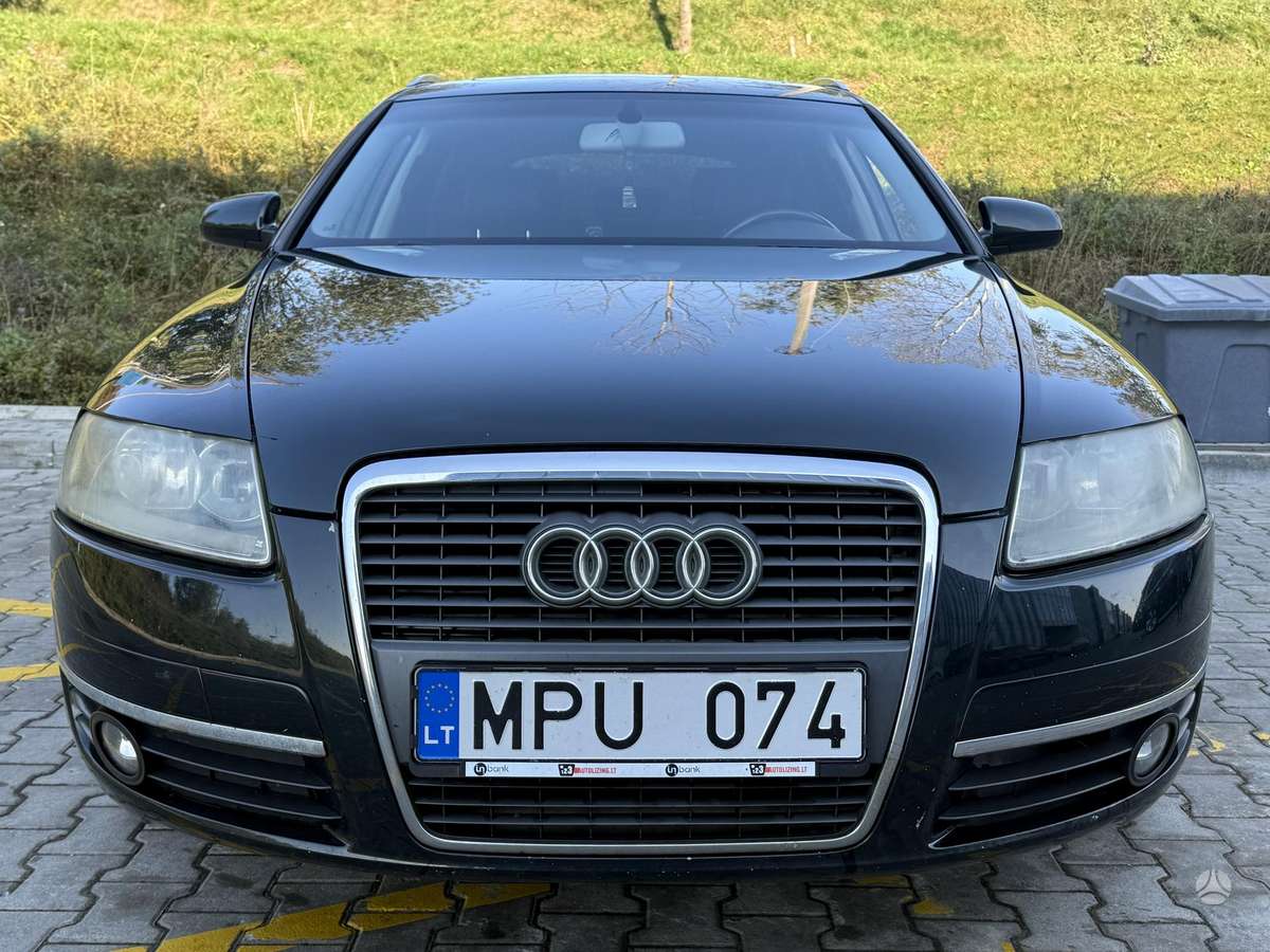 Audi A6 2007 — rear view