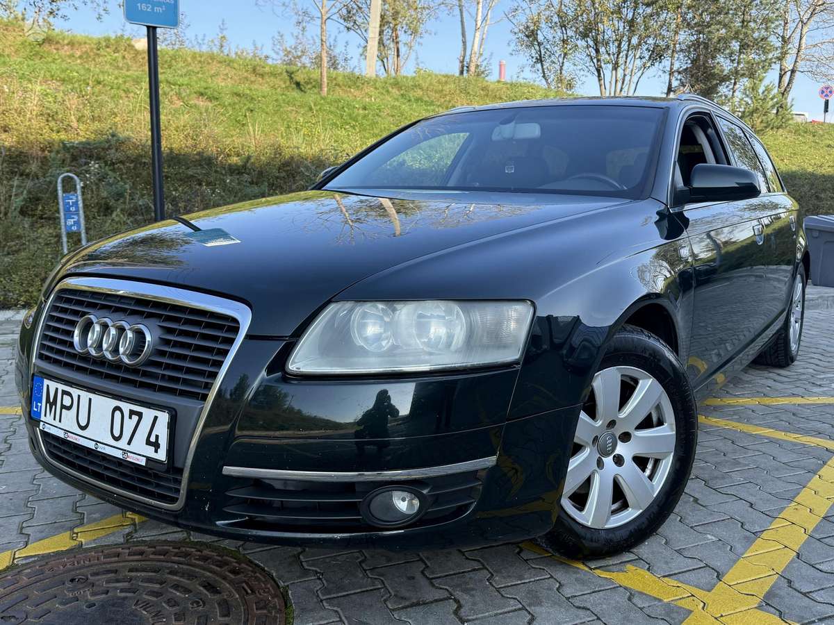 Audi A6 2007 — interior