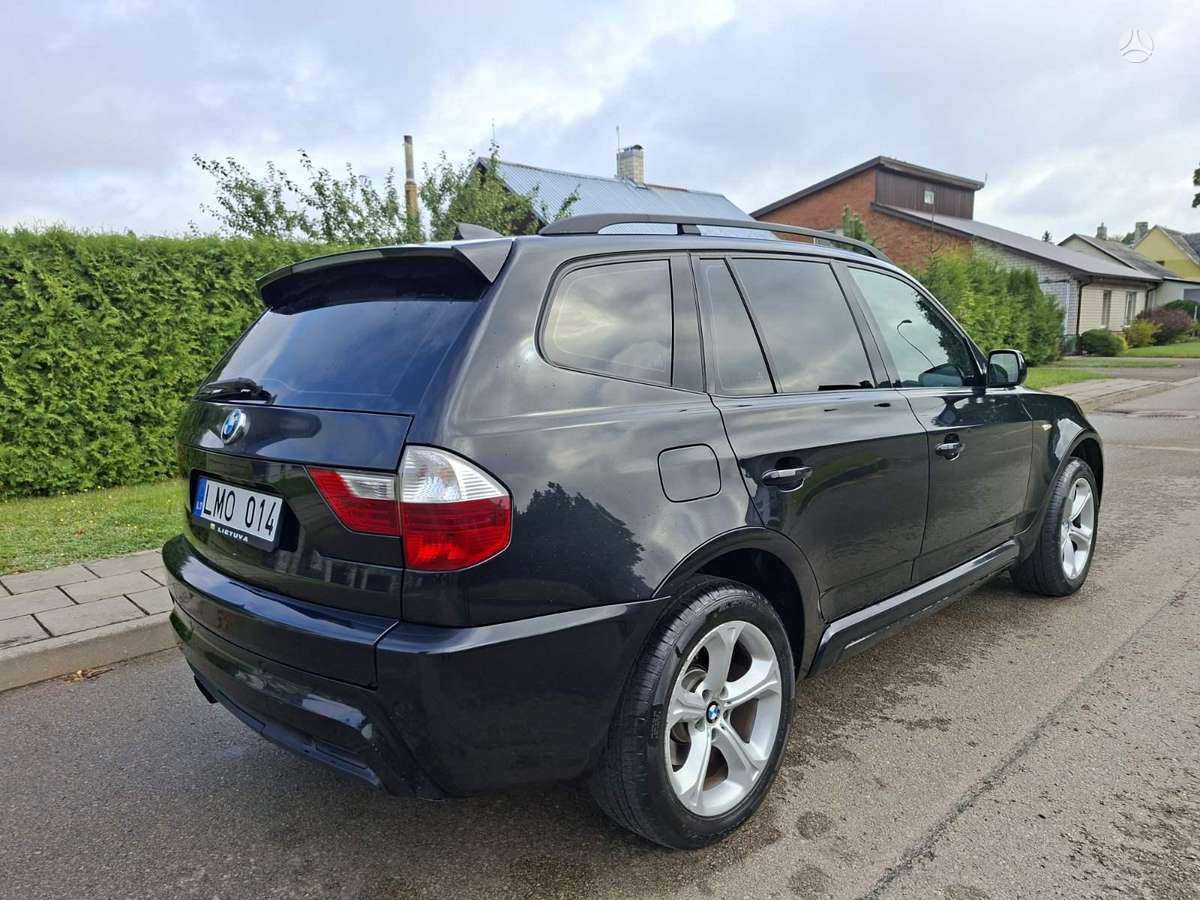BMW X3 2007 — interior
