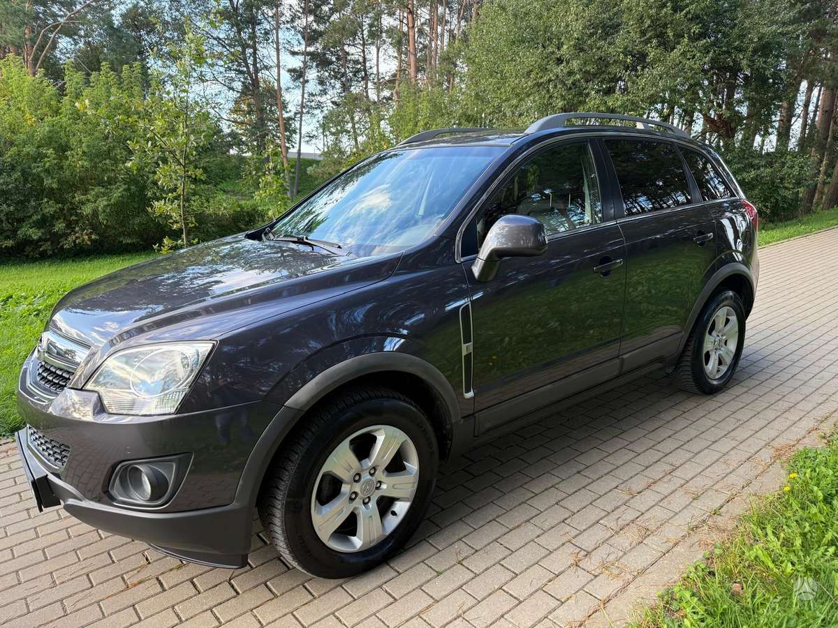 Opel Antara 2014 — вигляд ззаду