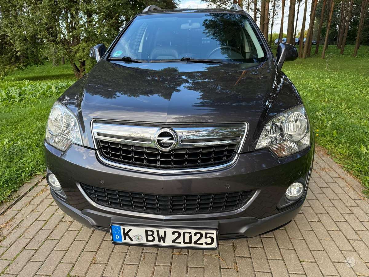 Opel Antara 2014 — салон