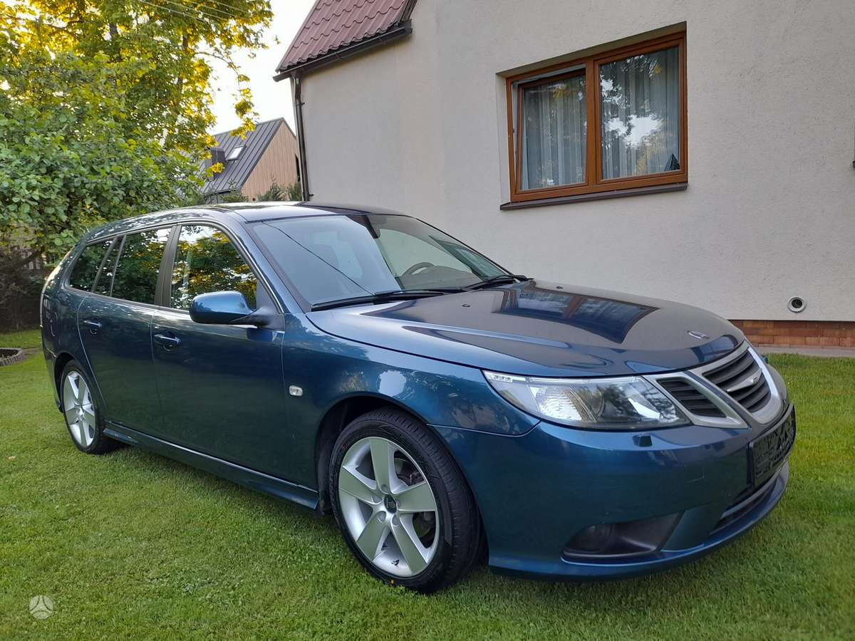 Saab 9-3 2007 — вигляд ззаду