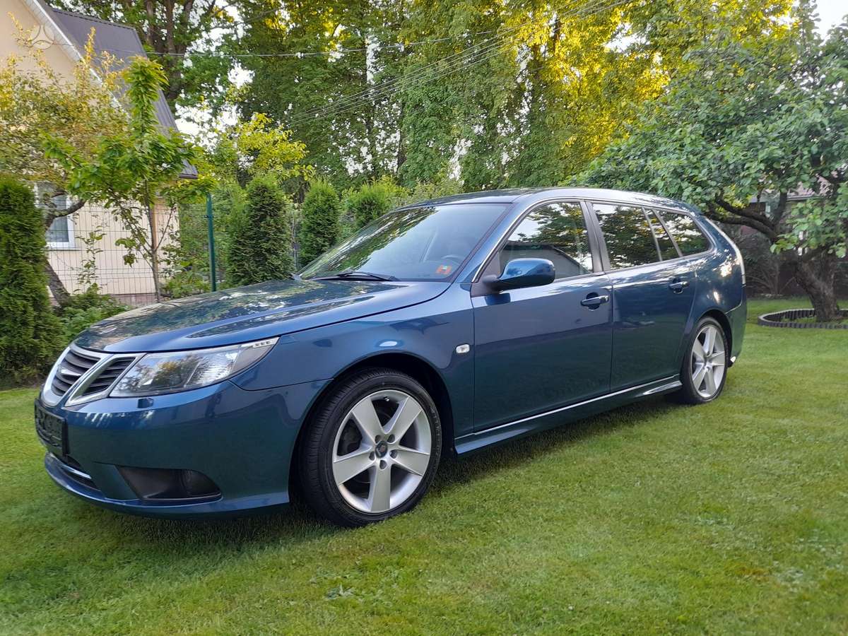 Saab 9-3 2007 — салон