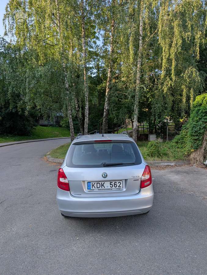 Skoda Fabia 2012 — interior