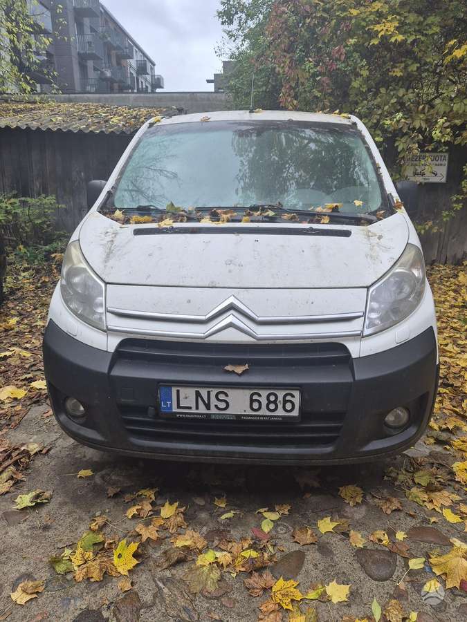 Citroen Jumpy 2007 — салон