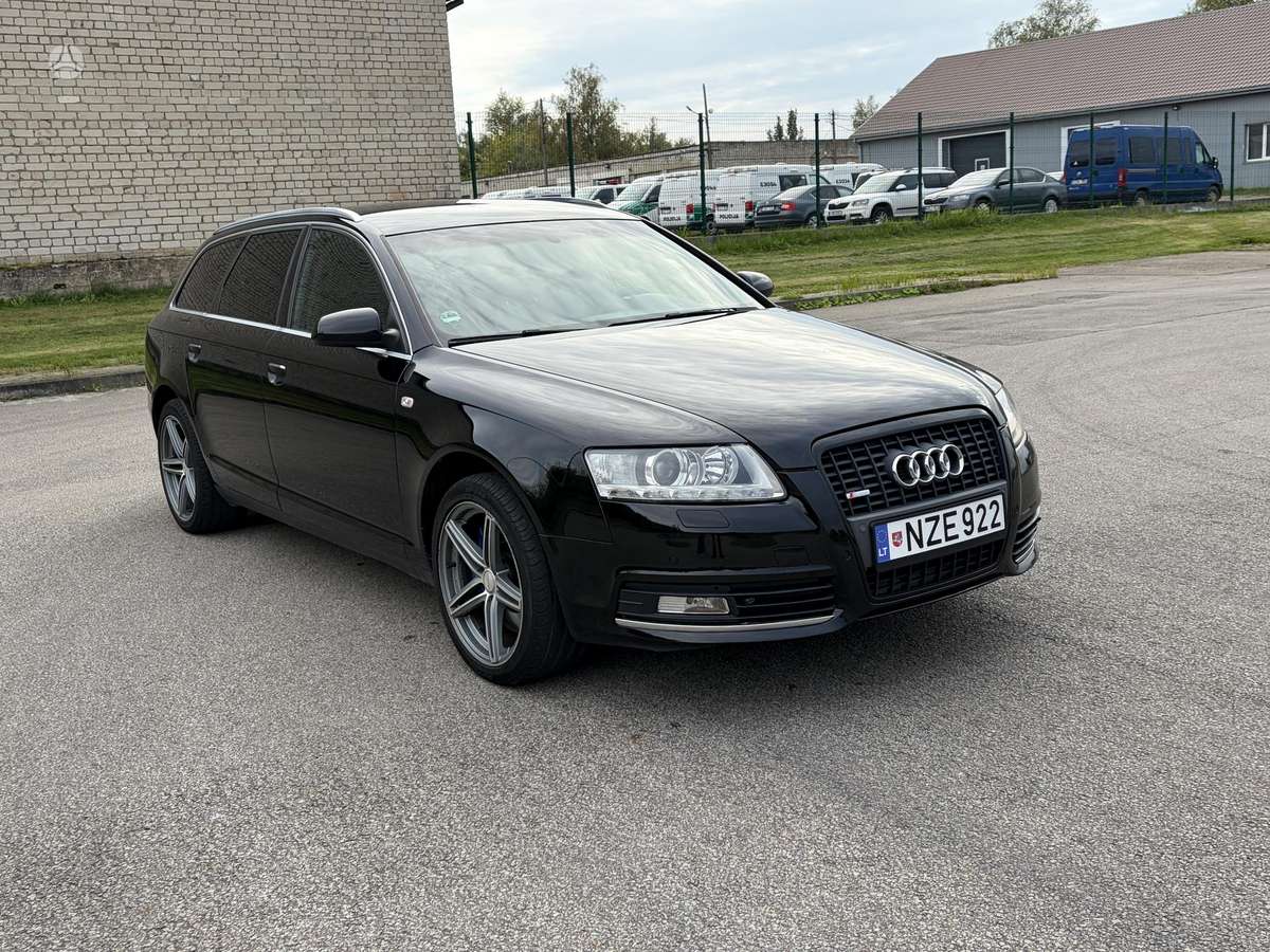 Audi A6 2008 — rear view
