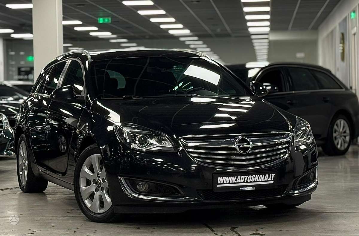 Opel Insignia 2014 — rear view
