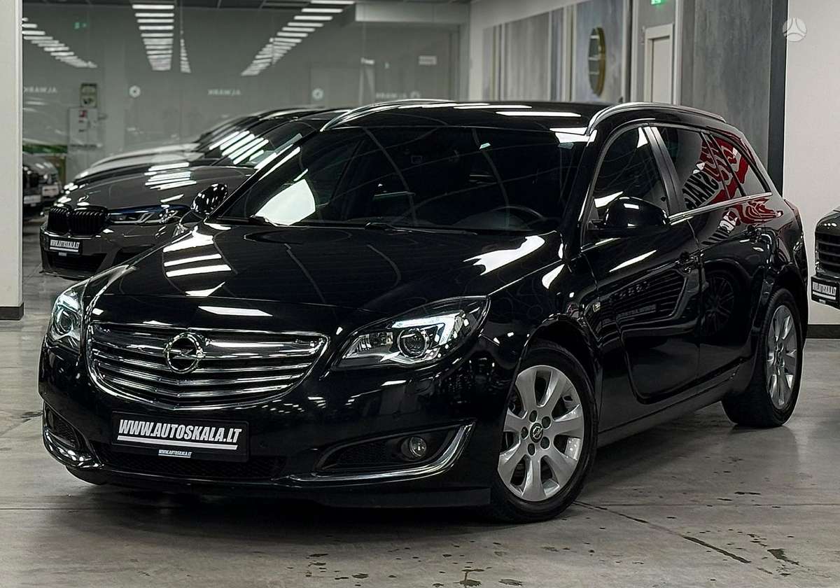 Opel Insignia 2014 — engine 1956 cm³, 163 HP (120kW)