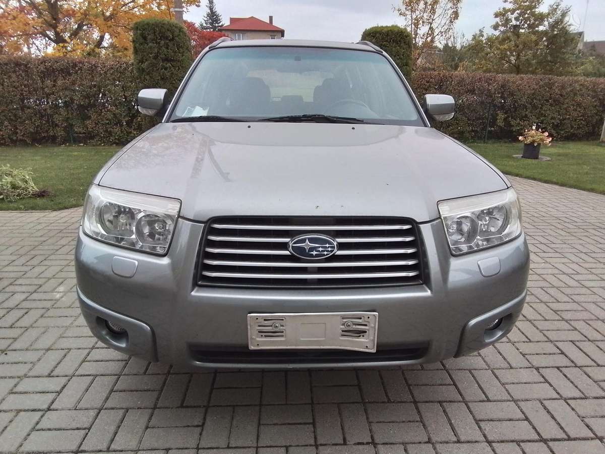 Subaru Forester 2007 — interior