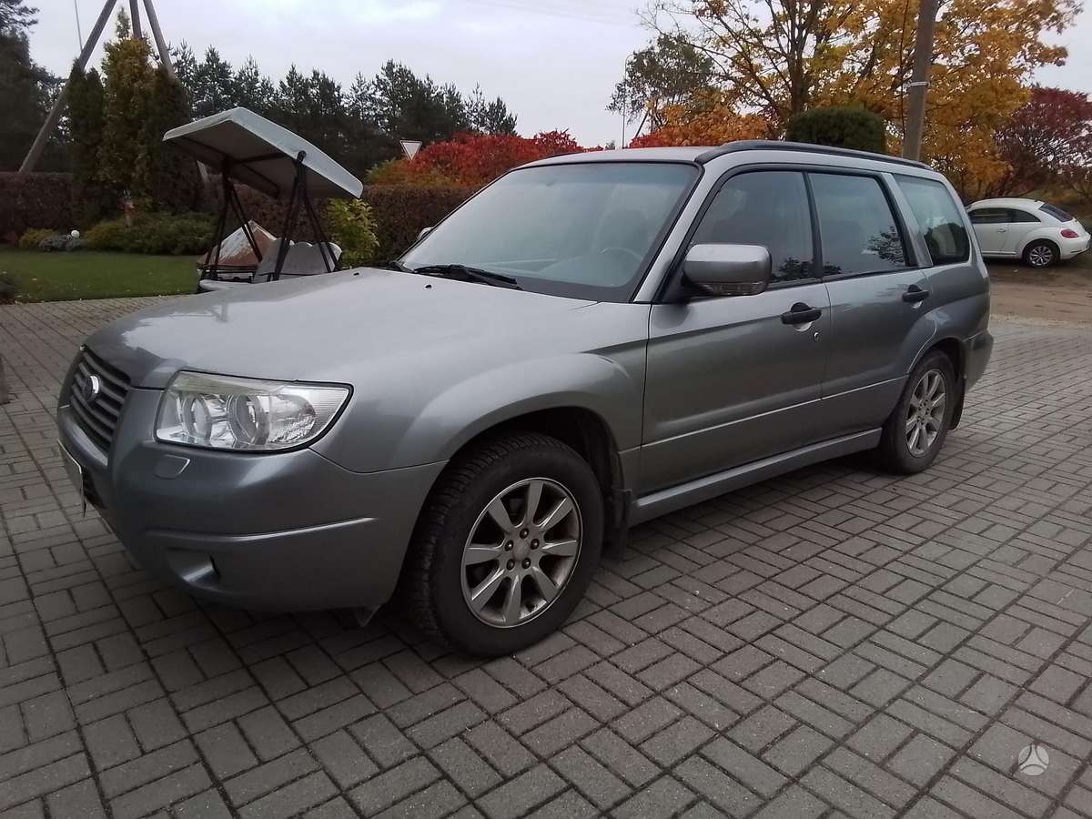 Subaru Forester 2007 — engine 2000 cm³, 170 HP (125kW)