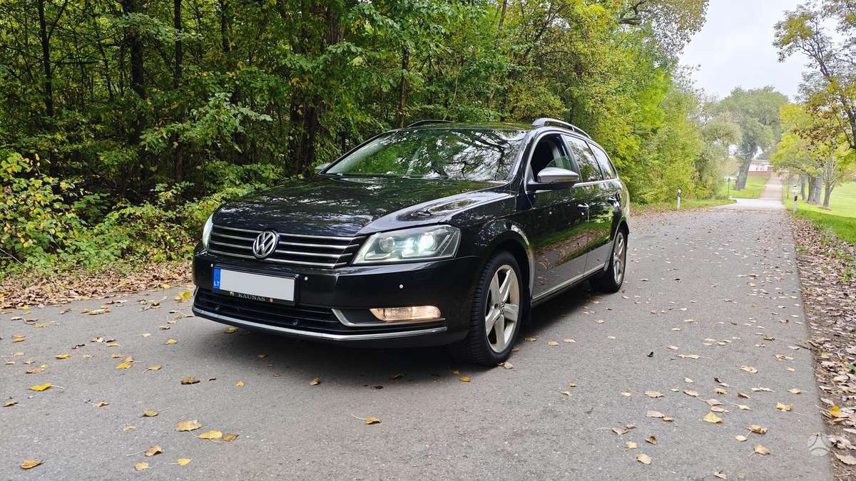 Volkswagen Passat 2011 — вигляд ззаду