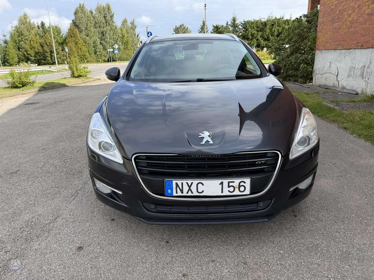 Peugeot 508 2013 — rear view